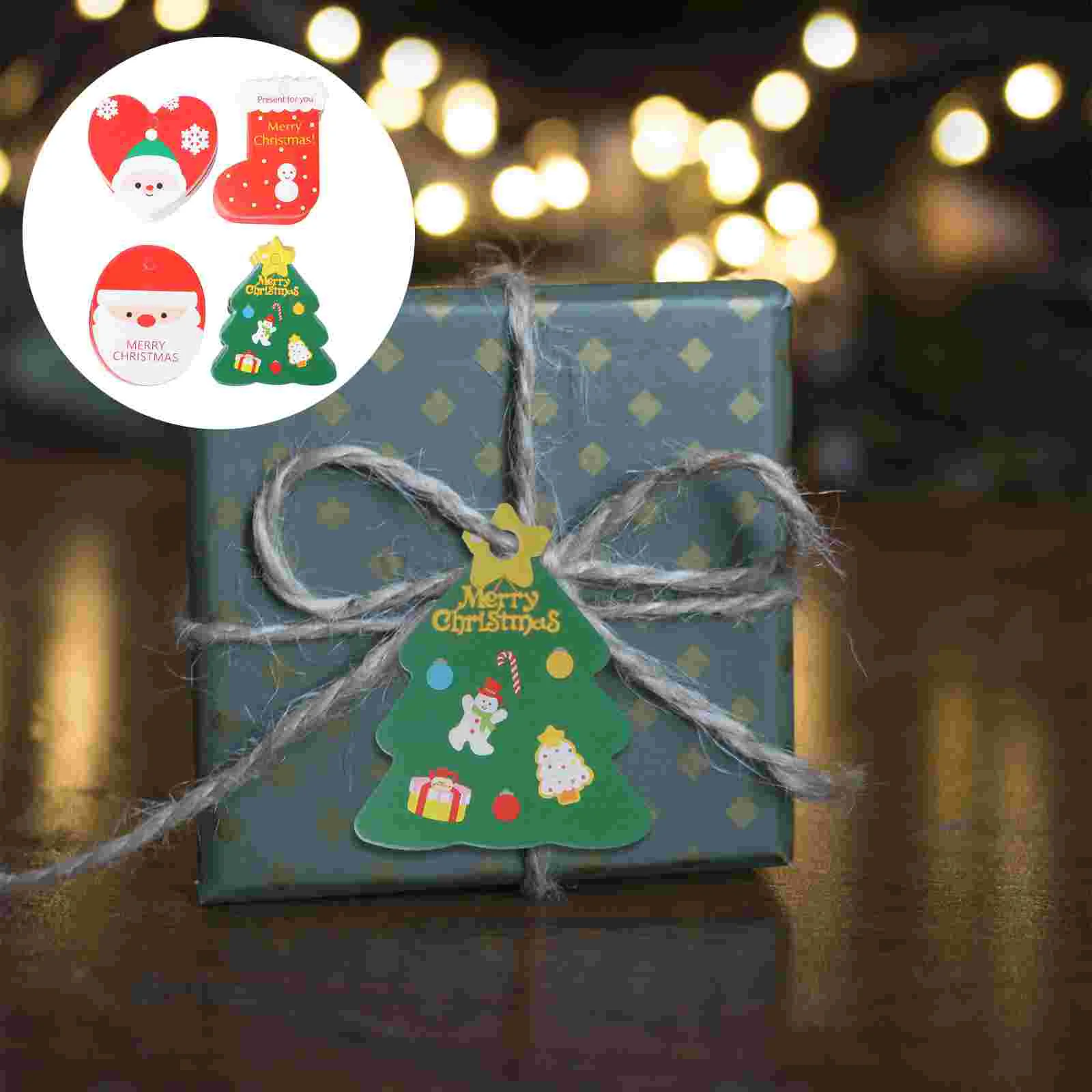 

Tags Kraft Paperchristmas Tag Present Labels Gift Tree Label Hanging Parcel Party Favor