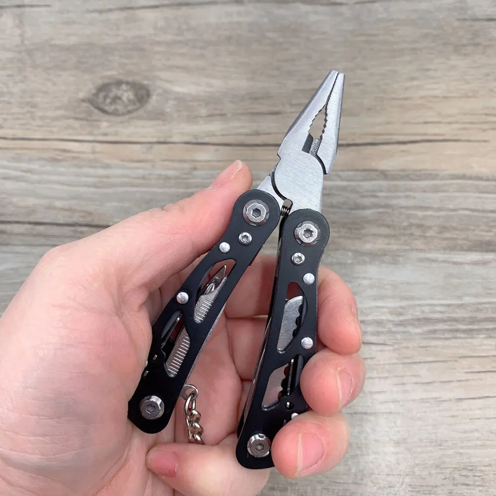 Многофункциональные мини-плоскогубцы для ножей портативный комбинированный