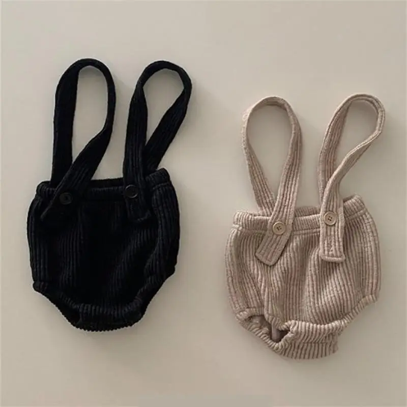 

2022 New Baby Sleeveless Strap Bodysuit Cotton Newborn Overalls Autumn Cotton Infant Toddler Jumpsuit Cute Boy Girl Clothes