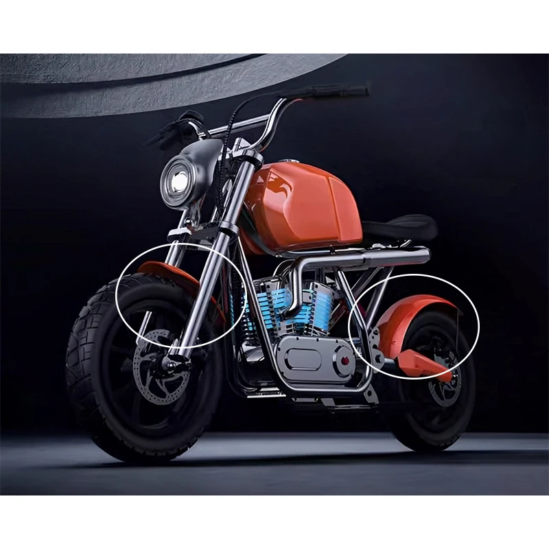 Брызговики LINGQI для гоночного мотоцикла пластиковый корпус красные передние и