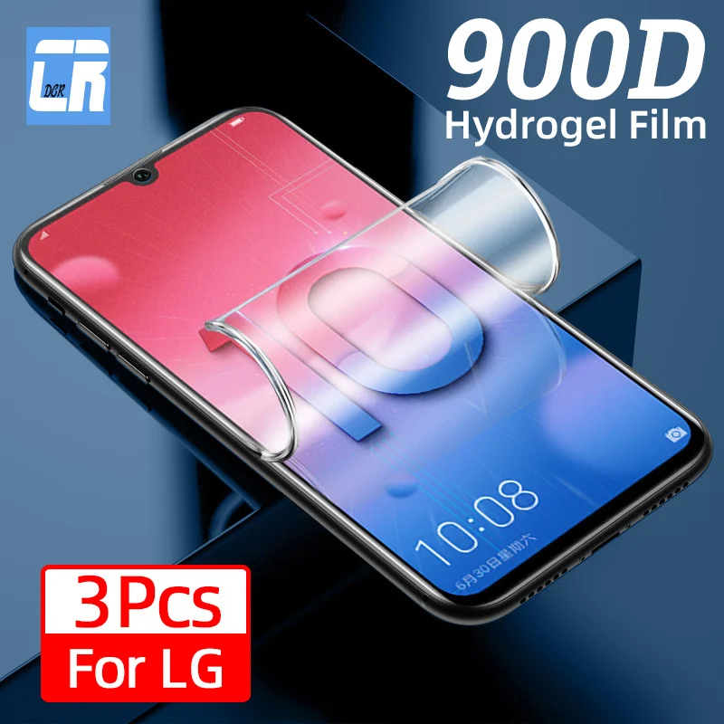 

Гидрогелевая пленка с полным покрытием для LG V50, V40, V30 Plus, Q60, K61, K51S, Защита экрана для LG Velvet K62, K52, K42, K41S, не стекло, 1-3 шт.