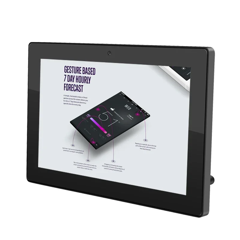 Цифровая вывеска Android 11 WiFi RK3566 планшет POE промышленный сенсорный экран Smart Home Touch