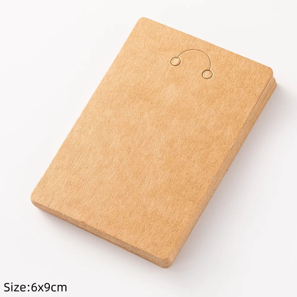 

Бумажные брелоки-карты для ювелирных изделий 50 шт