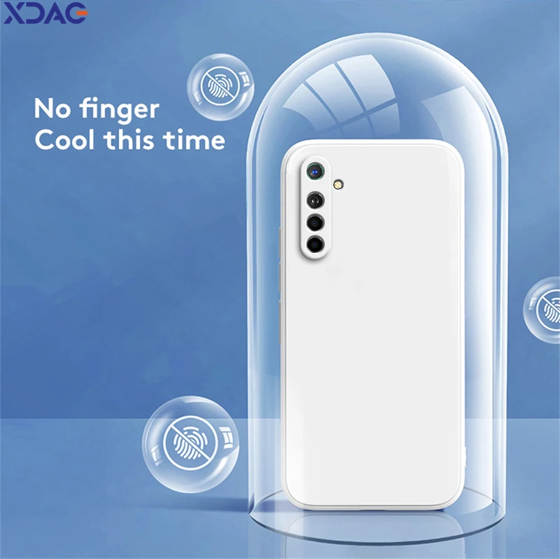 Яркая однотонная телефонная лампа для OPPO Realme X2 6 4 дюйма Защитная жидкая