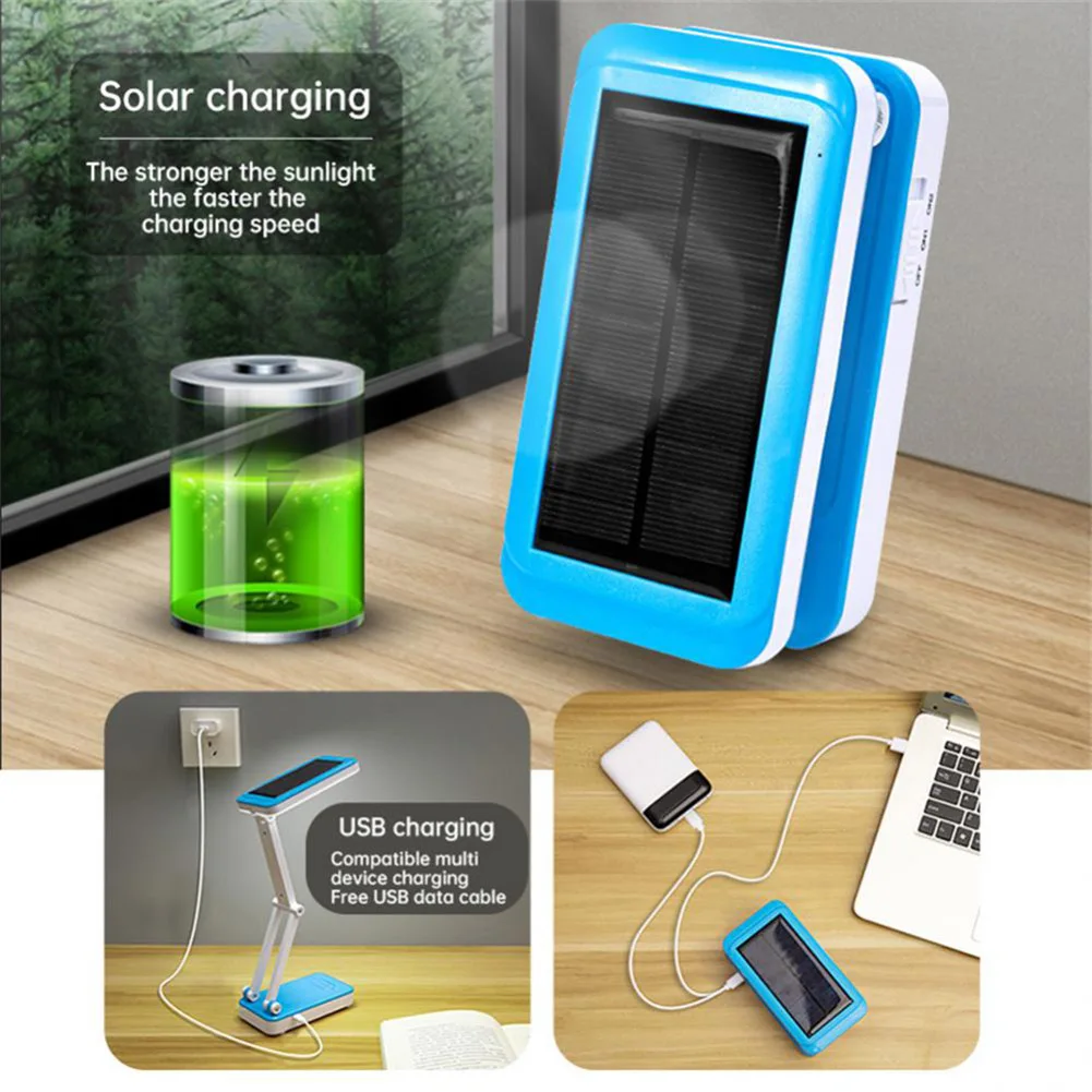 

Складной фонарь на солнечной батарее, 4500-6000 К, 26 светодиодный