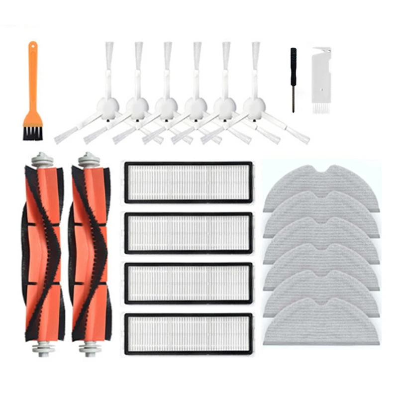 

For Xiaomi Mijia 1C 1T Dreame F9 Robot Vacuum Mop Hepa Filter Main Side Brush Mop Cloth Robotic Vacuum Cleaner Accessories