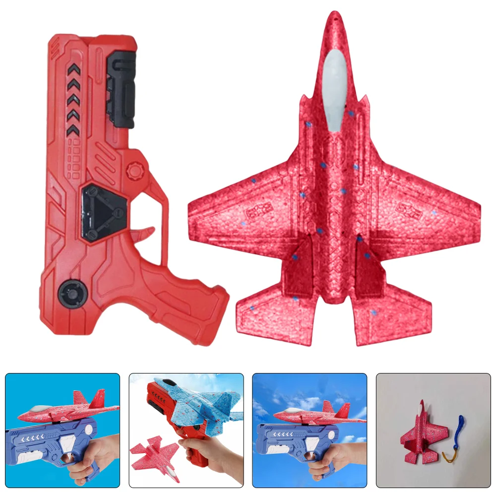 Легкий самолет игрушка пена катапульта уличные игрушки для мальчиков 4–5 лет