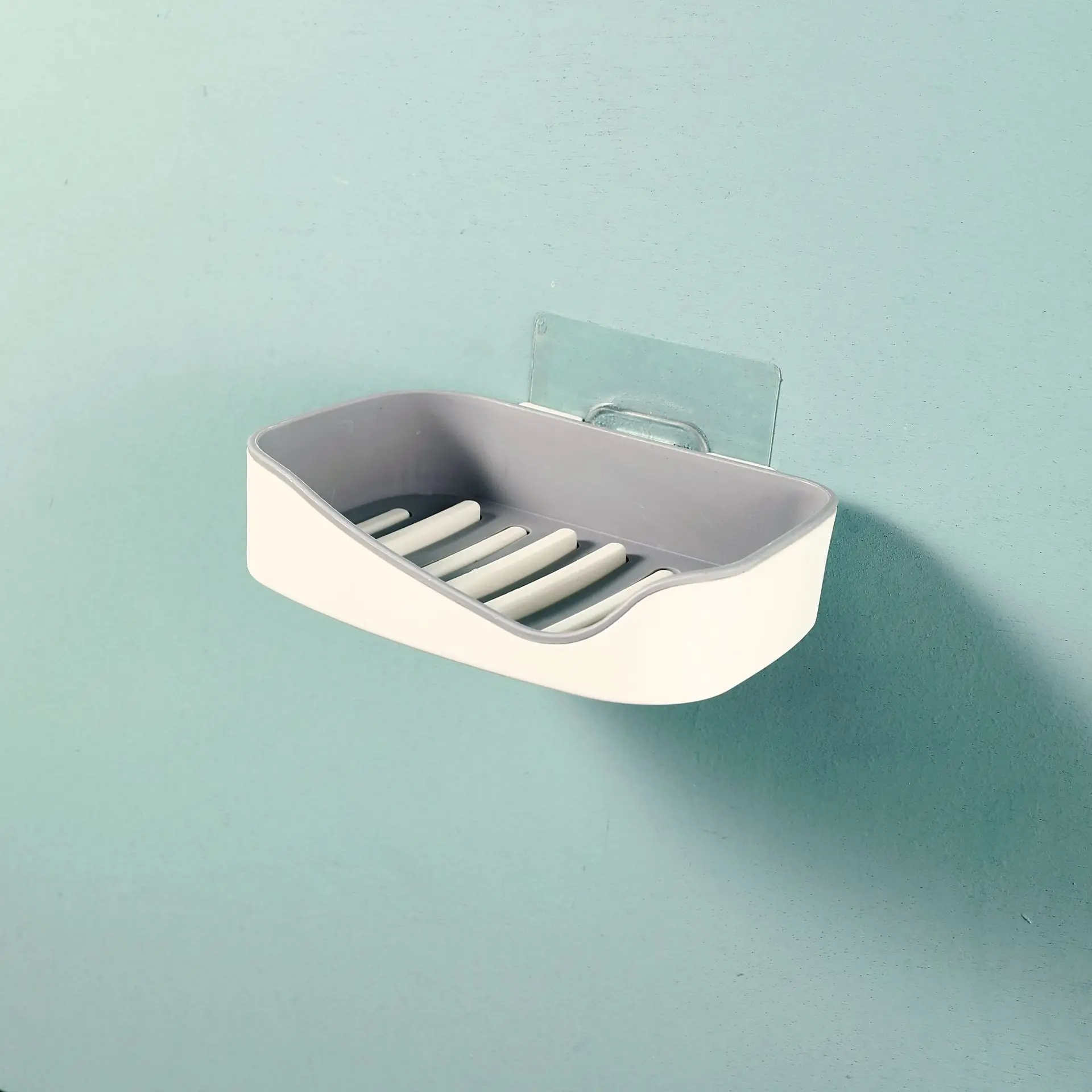 Стеллаж для ванной комнаты Коробка мыла с отверстиями корзина двумя хранения