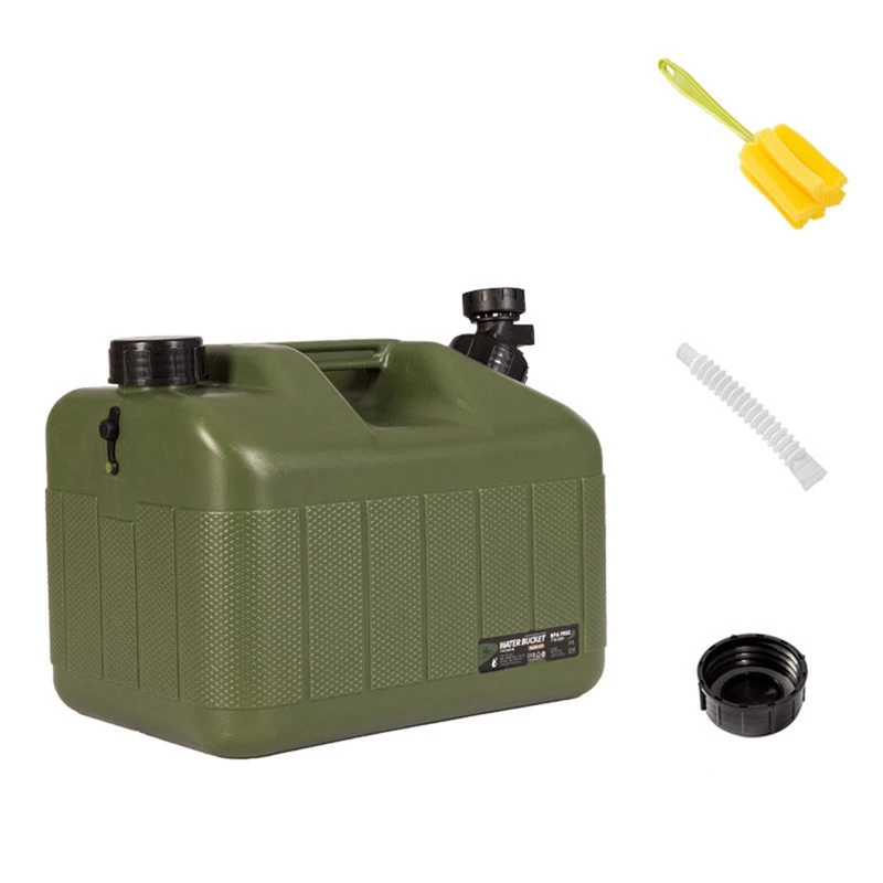 

Portable Water Container With Spigot Water Storage Tank Camp Water Jug For Camping Outdoor Hiking 10L
