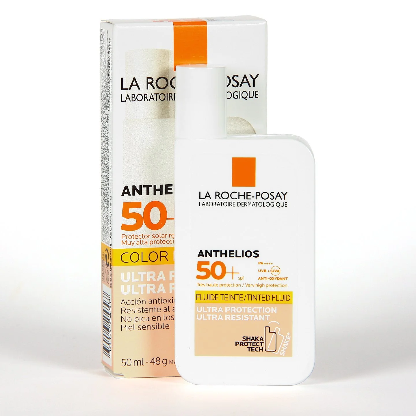 

La Roche Posay Sunscreen SPF 50+ Face Sunscreen Oil-Free Ultra-Light Fluid Broad Spectrum Universal Tint Body Sunscreen