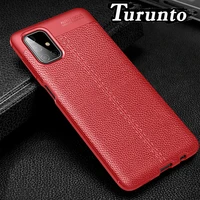 shockproof case for samsung m80s m62 m60s m52 m51 m40 m32 m31 leather texture soft silicone phone back cover for galaxy m21 m10