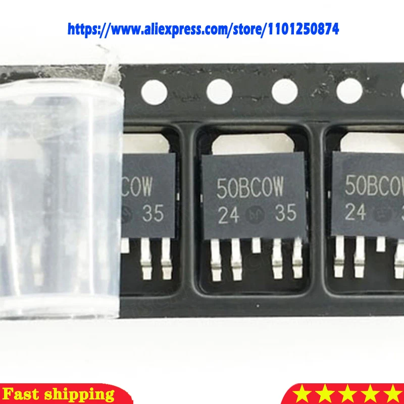 

5PCS/lot 50BCOW TO252-5 BA50BCOWFP-E2 BA50BCOW In Stock