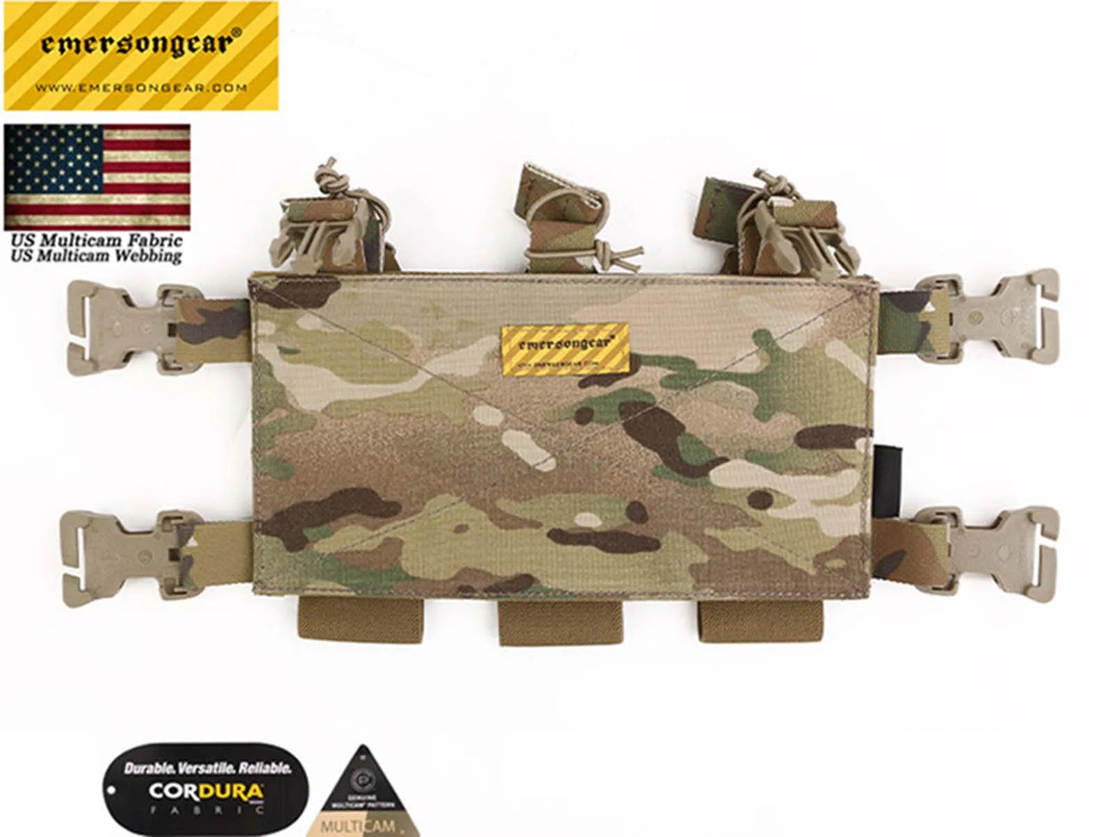 Tactical Triple 5 56 Подсумок для магазинов с открытой верхней панелью Mag Panel военный
