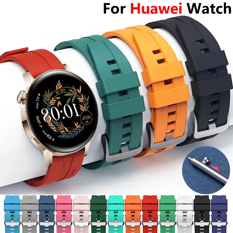 Фото ремешок для часов Huawei watch gt 2 ремешок для huawei watch gt ремешок силиконовый ремешок для часов браслет 22 мм ремешок для часов samsung gear s3 frontier 46 мм 42 мм №1
