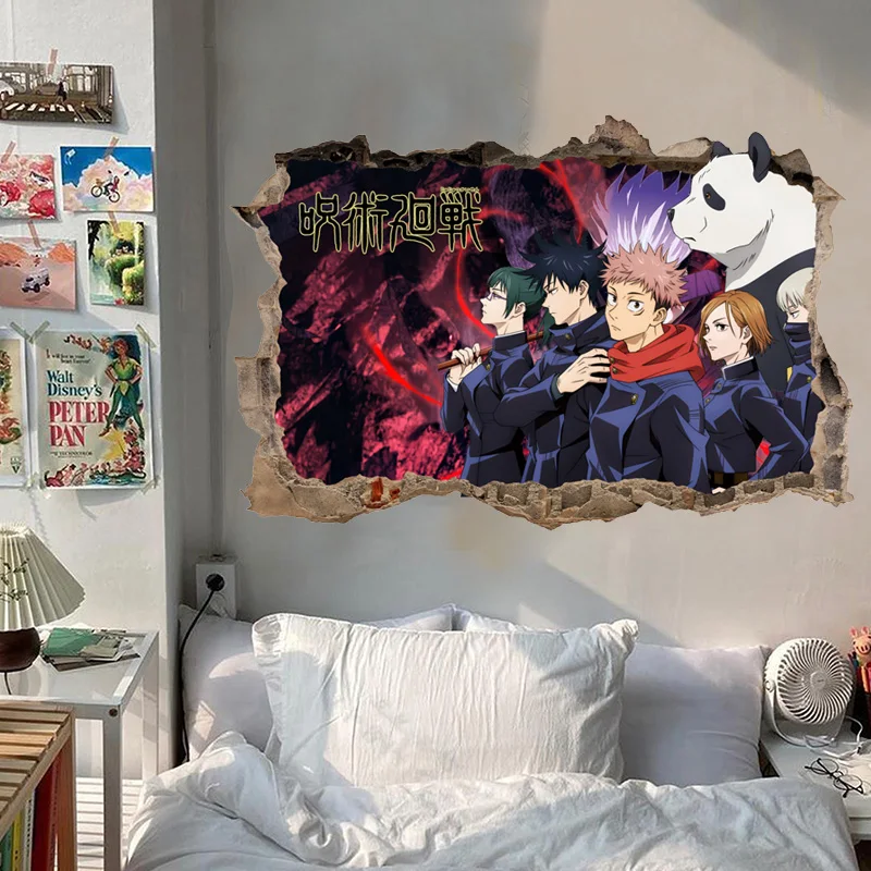 

Jujutsu Kaisen Wall Art Stickers Decal Decor Vinyl Poster DIY Kids gift