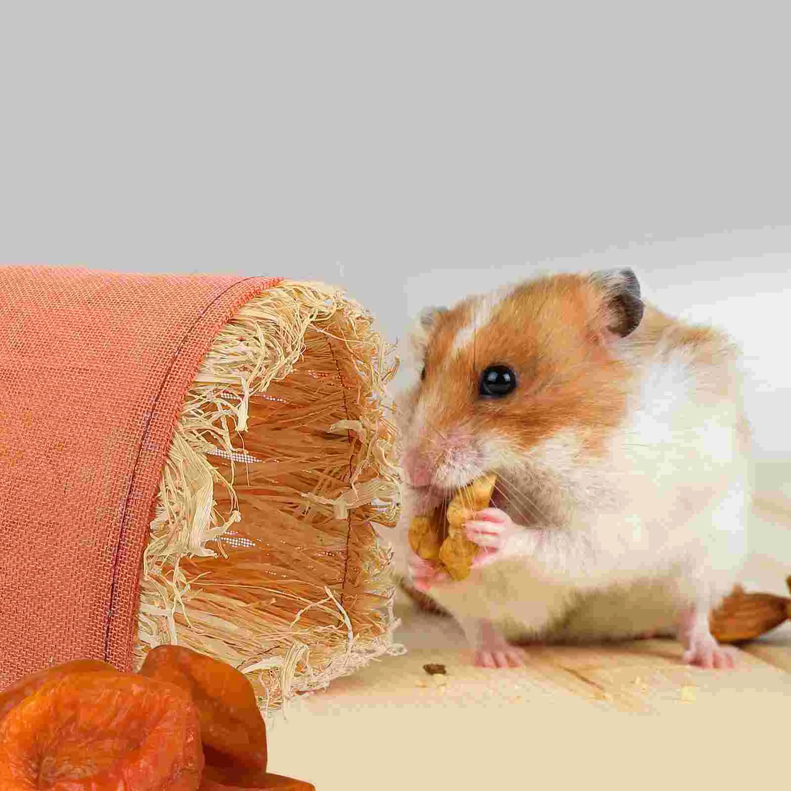 

Tunnel Rabbit Toy Sleeping Hamster Pet Bunny House Shaped Lovely Hideout Game Place Adorable Guinea Funny