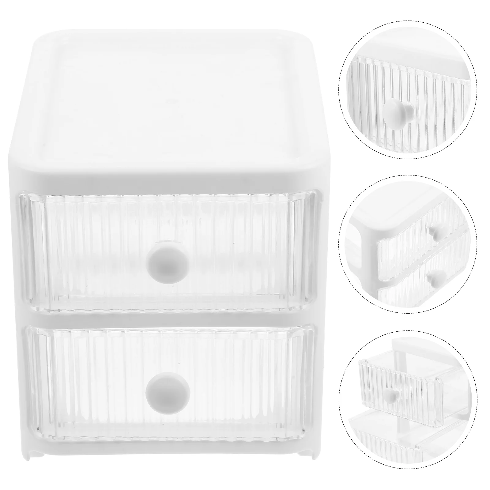 

Desktop Organizer Multi-layer Drawer Type Organizer Sundries Organizer Storage Box
