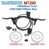mountain mtb bicycle hydraulic disc brake kit with g3hs1 rotor 160mmmt200 bicycle brake 80013501450mm