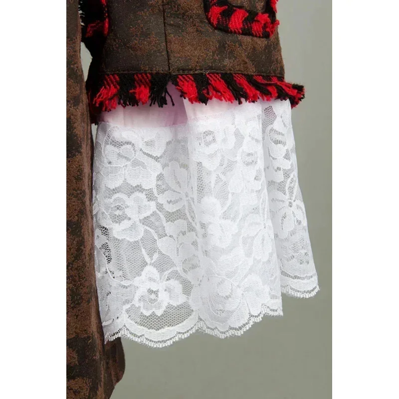 Алиса Косплей Джонни Депп в роли Безумный Шляпник Экипировка Куртка Брюки