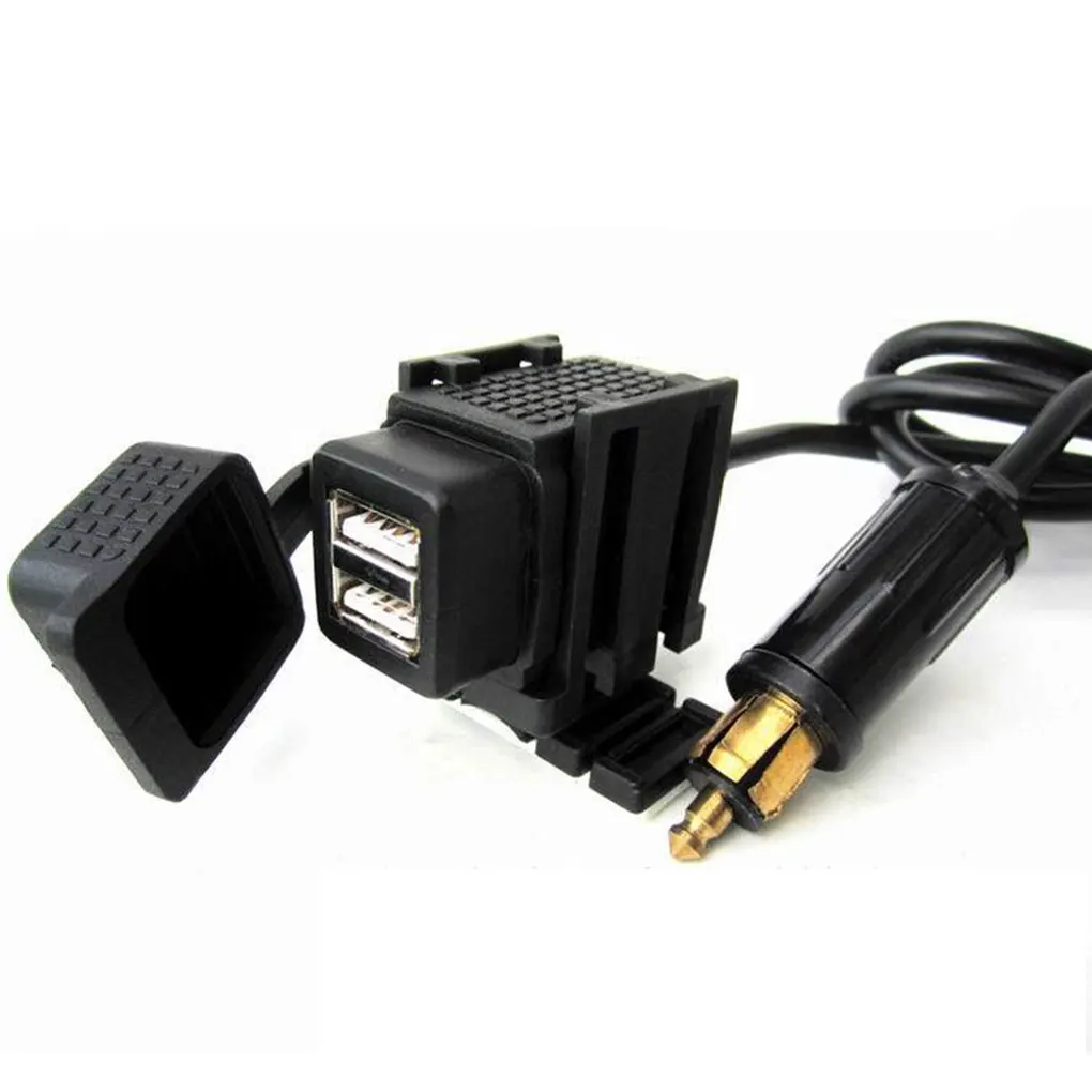 

Motorcycle Power Adapter With Cable Flexible And Stable Providing 3 1A Of Power Corrosion