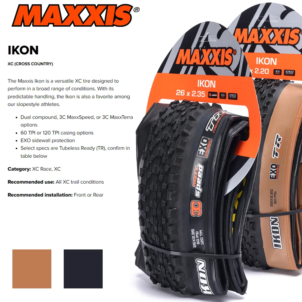 Tire 26x2.20 27.5x2.20 29x2.20/2.35 Original Mountain Bike Tyre Xc Off-road Cycling Part