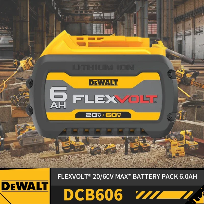 

Электроинструменты DEWALT FLEXVOLTA DCB615 DCB612 DCB609 DCB606 60 в/20 в