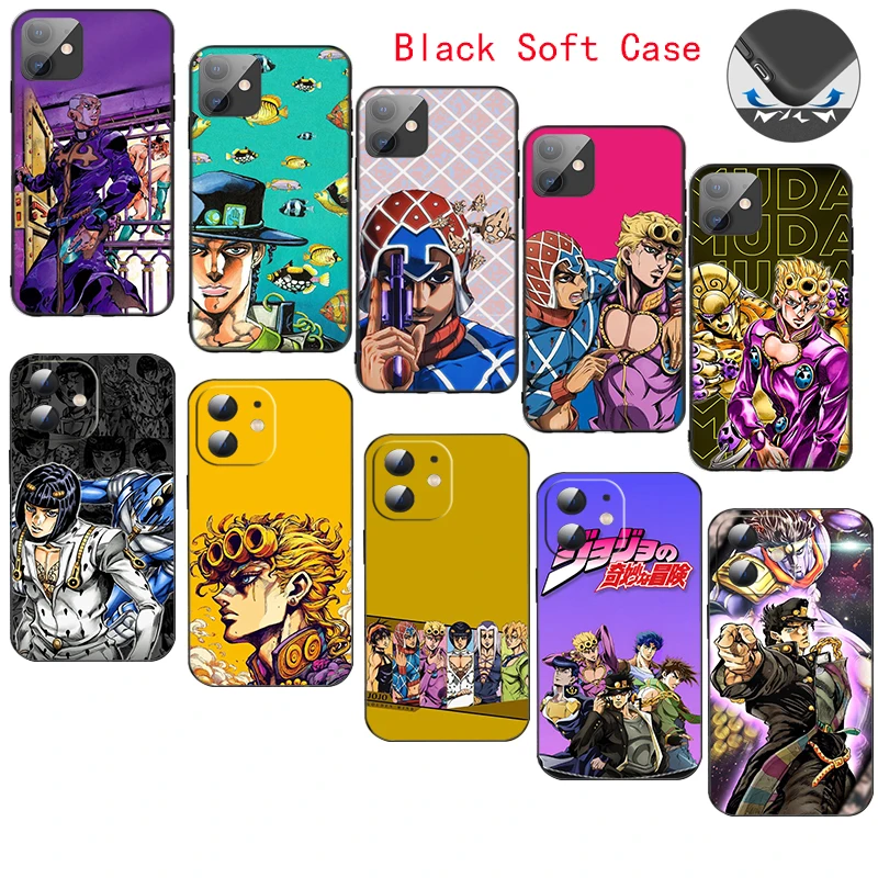 CR47 Jojo’s Bizarre Adventure Soft Silicone Case for Huawei Y5P Y6P Y8P Y7A Y9A Y6 Y7 Y9 2018 2019 Honor 7C 8X 20 cover