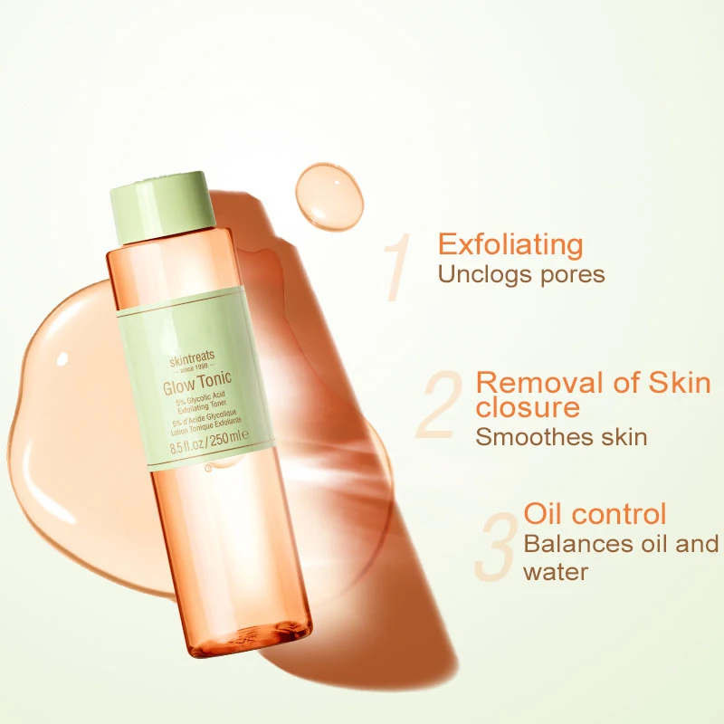 Фото Светящаяся гликолевая кислота Pixi 5%/ретинол/Коллаген/Витамин С/хайлайтер AHA + BHA розовый/молочный тоник лечение акне контроль жирности уход за кожей №3