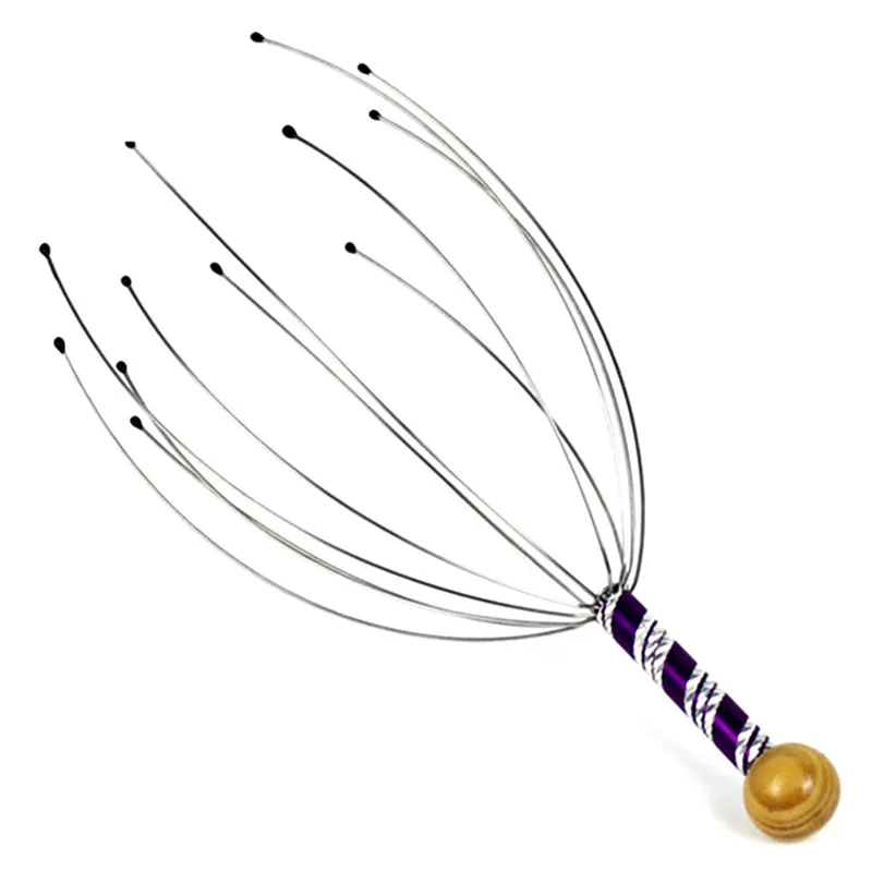 

1PC Claw Massager Body Massager Octopus Head Scalp Neck Equipment Stress Release Relax Massage Relief Head Care Massage