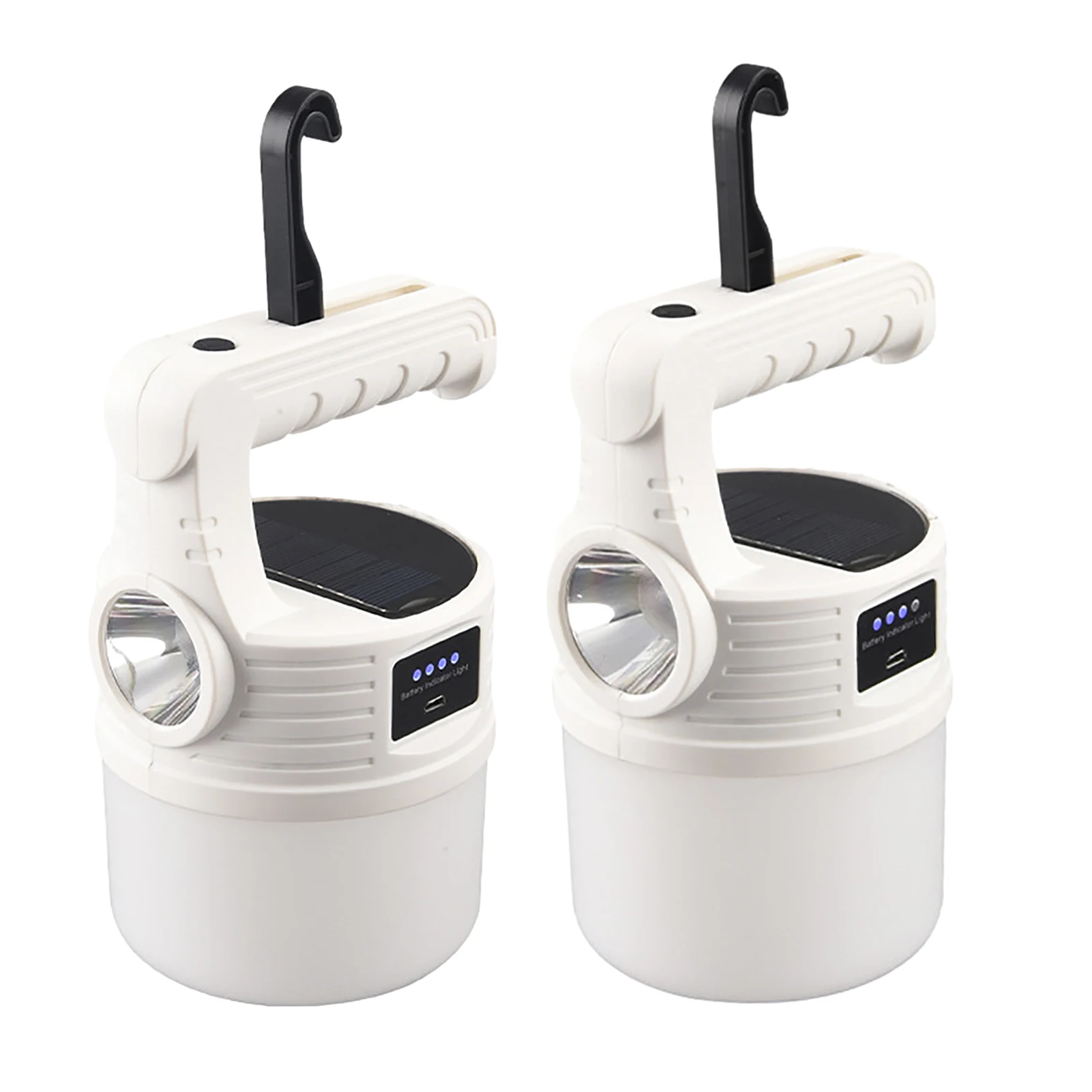 

Rechargeable Solar Camping Lantern USB Charge Camping Lights Camping Charging Lamp With USB Charger For Outdoor Backpacking