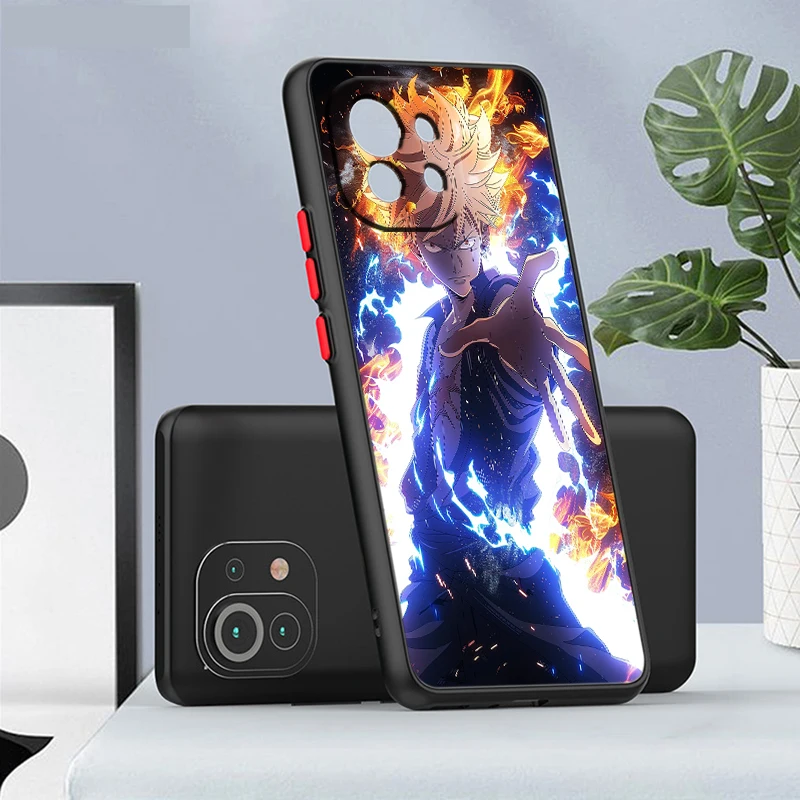 Прозрачный ультраматовый чехол для телефона L-уффис Gojo Satoru Cool For Xiaomi Mi 13 12T 12S 12X 11T 11X