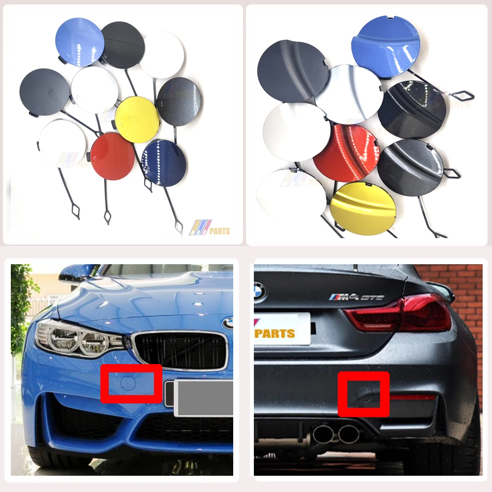 Подлинная крышка буксира для 14-19 BMW M4 F82 Coupe F83 Кабриолет 2-дверный передний и задний