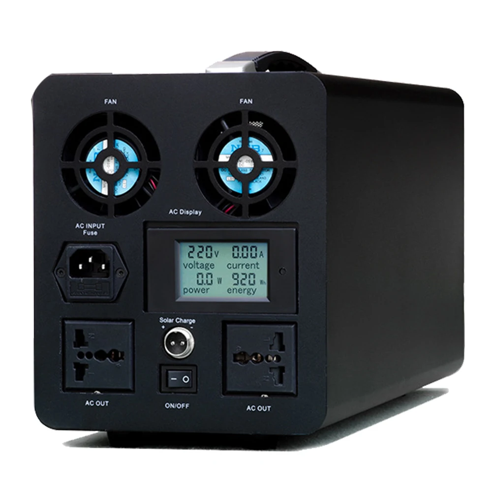 

1500W Generator Portable Power Station AC 220V Automobile Emergency Mobile Power Supply Power Bank powerstation for Camping