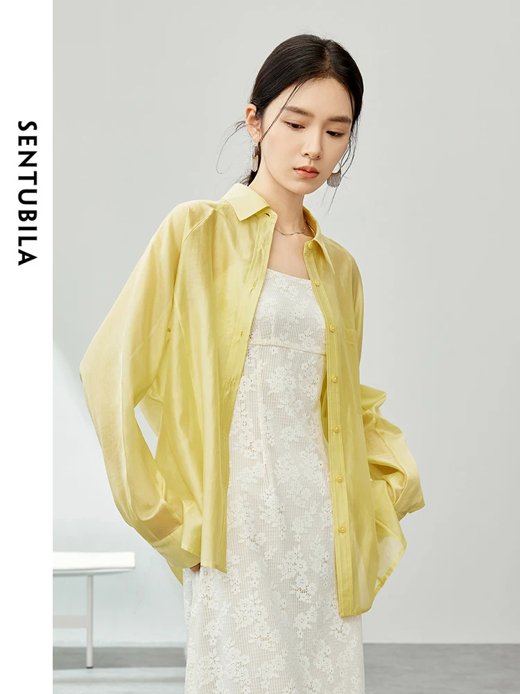 SENTUBILA Женская блузка из полиэстера