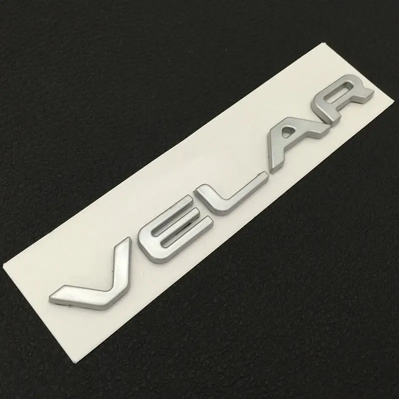 2022 новый стиль VELAR сапожок с буквой Значки для Range Rover Land автомобильные наклейки