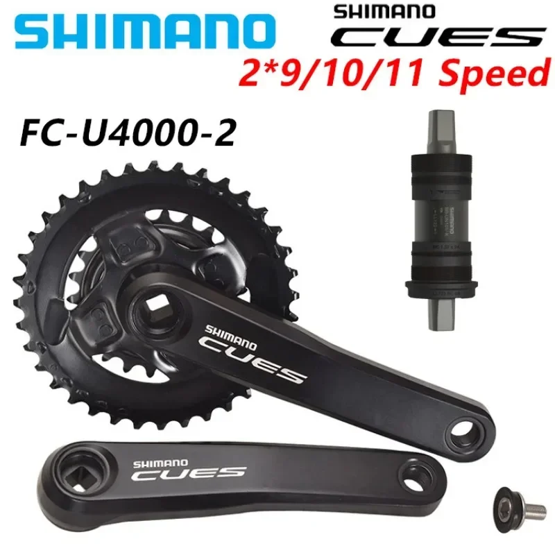 SHIMANO CUES Шатуны FC-U4000-2 2x11/10/9S Звездочка 170 мм 40-26T 36-22T