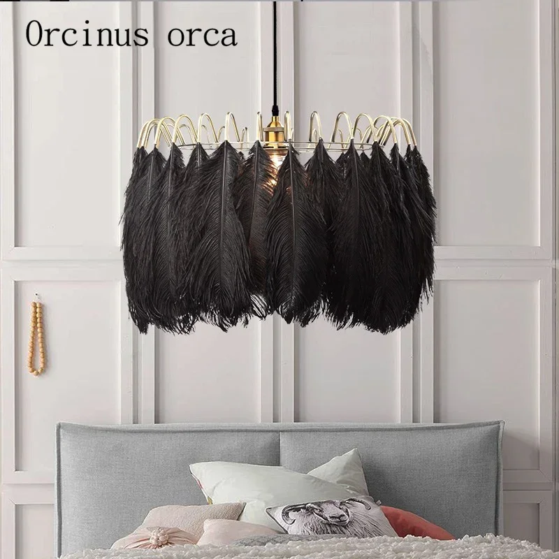 Скандинавский современный простой художественный подвесной светильник с