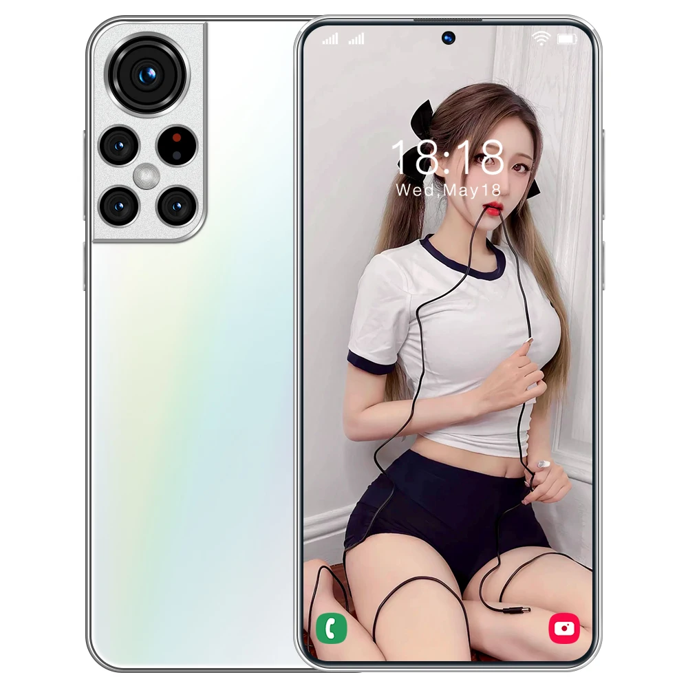 

Global Version S22 Ultra 5G smart phone 6.8 HD Inch Full Screen 16+512GB Dual SIM SmartPhone 6800mAh Android Mobile Phone