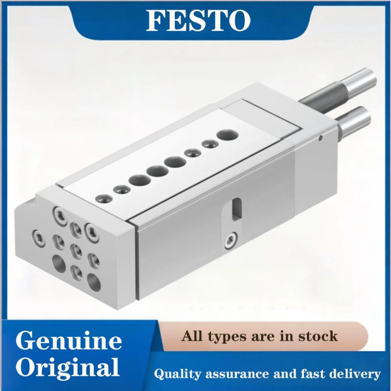 Фото FESTO 543977 DGSL-12-30-Y3A Миниатюрный пневматический линейный актуатор с ходом 30 мм, амортизатор Y3, двойного действия, с шарикоподшипником, линейный направляющий цилиндр №1
