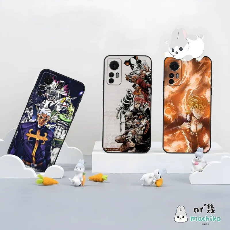 

JoJo's Bizarre Adventure JoJo Phone Case For Xiaomi 8 9 11 9T 12 13 11T 9SE 11i Lite Ultra Note10 Poco F3 M4 M3 X4 GT Pro Cover