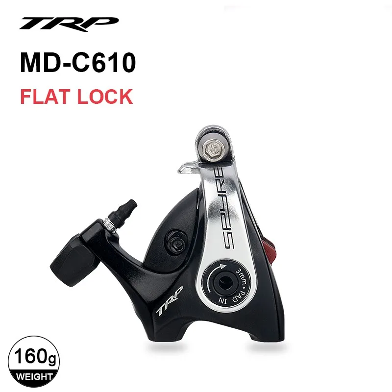TRP SPYRE MD-C610 Spyre Road Bike Mechanical Disc Brake Caliper FM Flat Mount 2 Piston Line Pulling Disc Brake Road Cycling