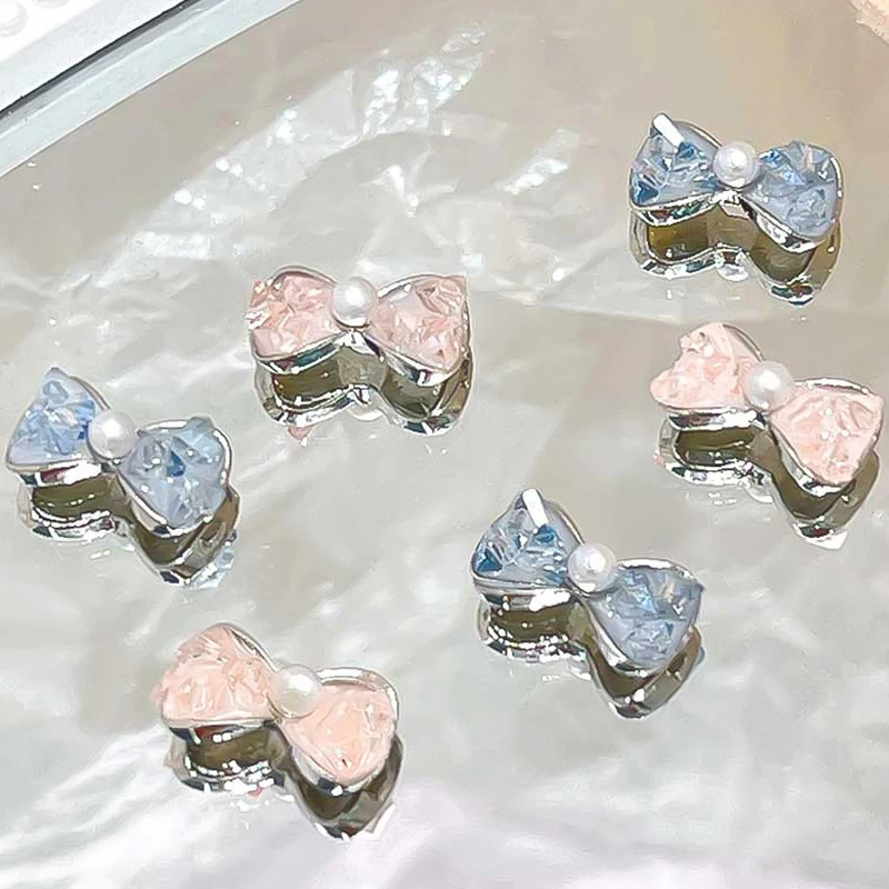 Блестящие 3D Стразы для украшения ногтей