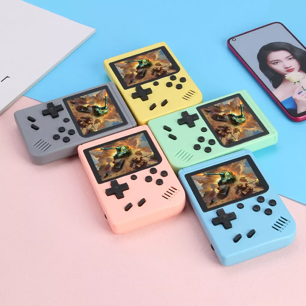 

NEW 500 Game Pocket Game Console 3.0 inch Mini Handheld Game Player 8 Bit Retro Consoles LCD Video Gaming Console For Kids Gifts