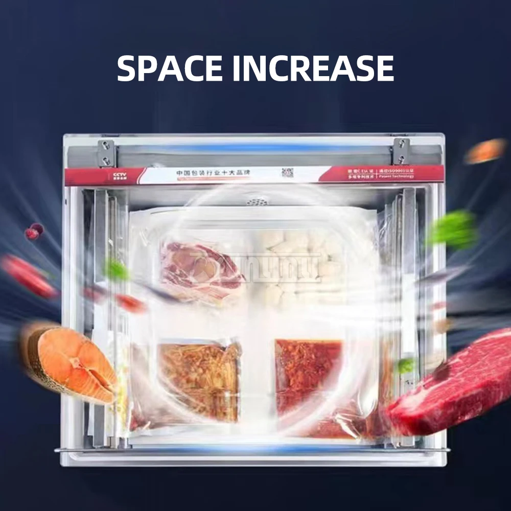 540C большой тип вакуумный упаковщик, коммерческая Mise Sous Vide, автоматическая вакуумная упаковочная машина для влажных и сухих продуктов питания (art.: 3920d26cfdf98) - 3920d26cfdf98