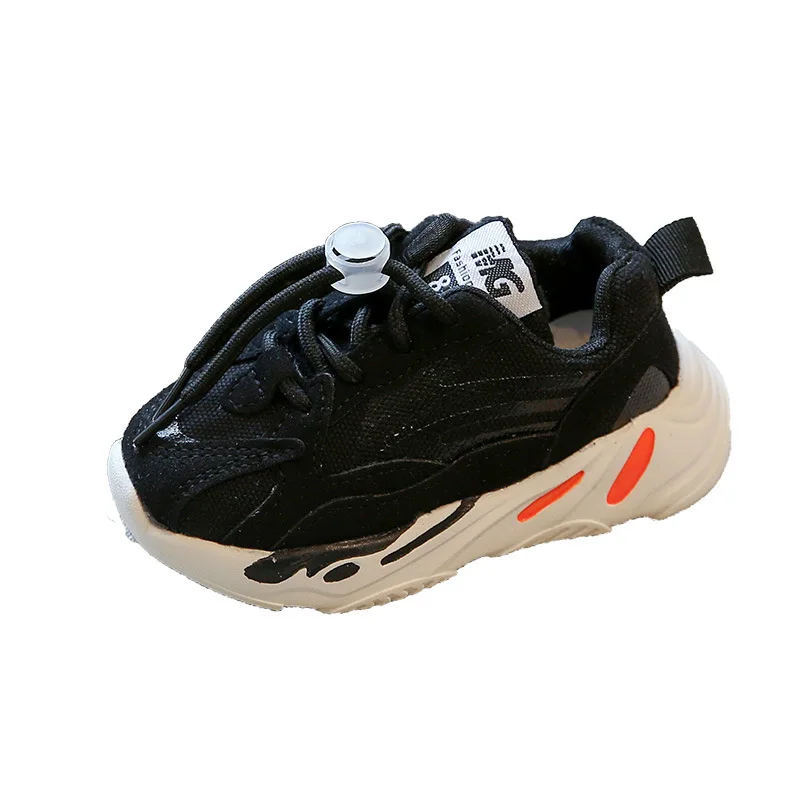 

new 2022Spring Autumn Kids Shoes For Boys Girls Children Casual Sneakers Non Slip Baby Mesh Breathable Soft Running Sports Shoes