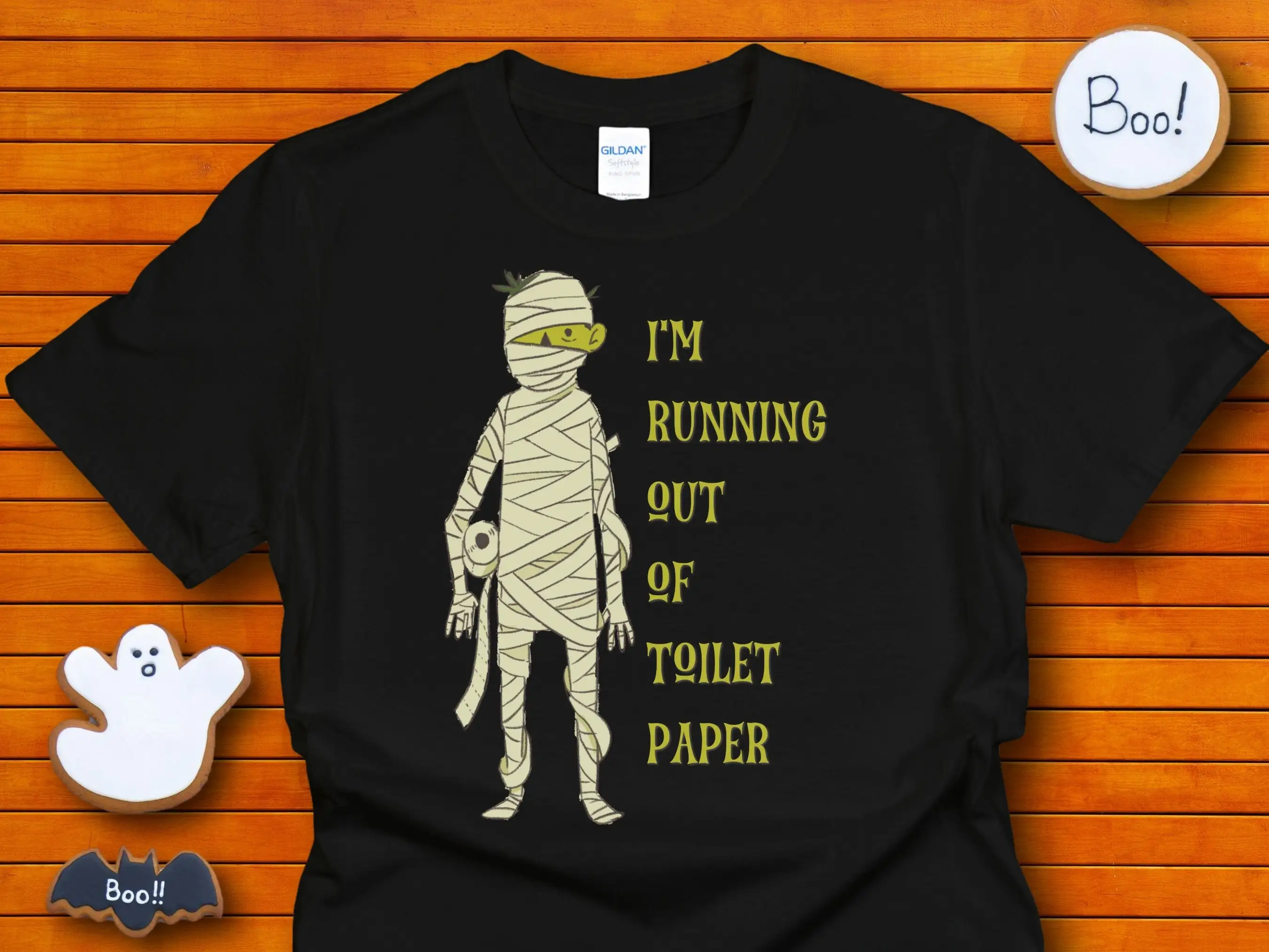 Забавная футболка с изображением мумии бега из ТП милая мама на Хэллоуин 2000 дБ