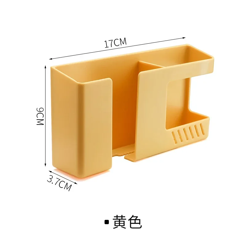 

Настенный ящик для хранения пультов, ABS, желтый