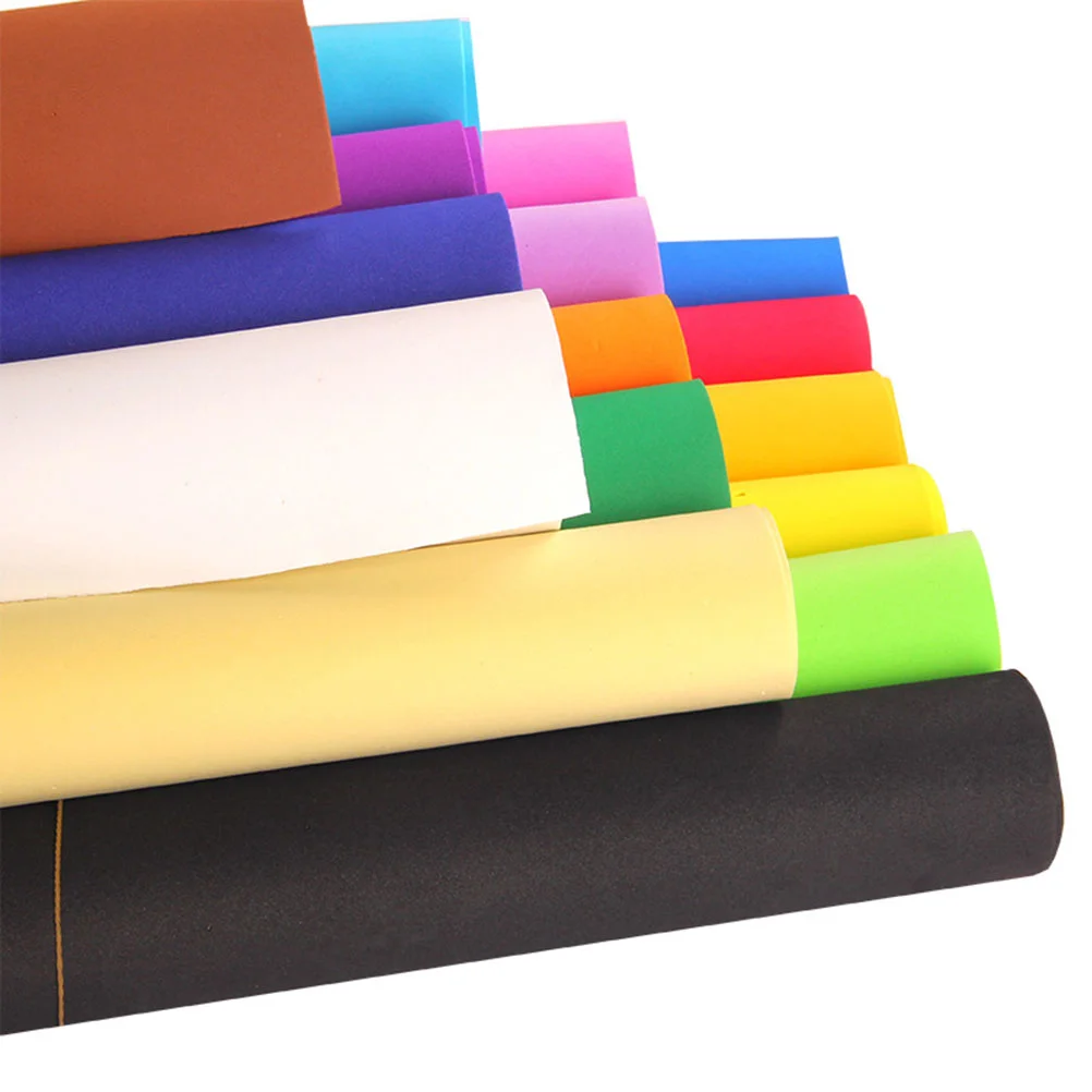 

20 Sheets Sheets EVA Foamie Sheets Paper Colorful Sponge Craft for DIY Projects Scrapbooking Classroom Party Supplies