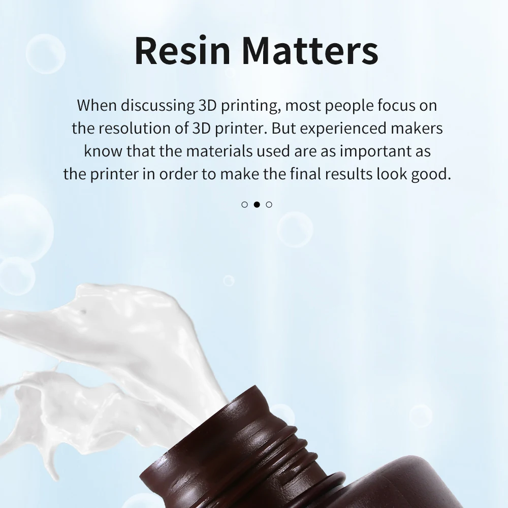 ANYCUBIC DLP Craftsman Resin эксклюзивные смолы длительный срок годности высокая точность