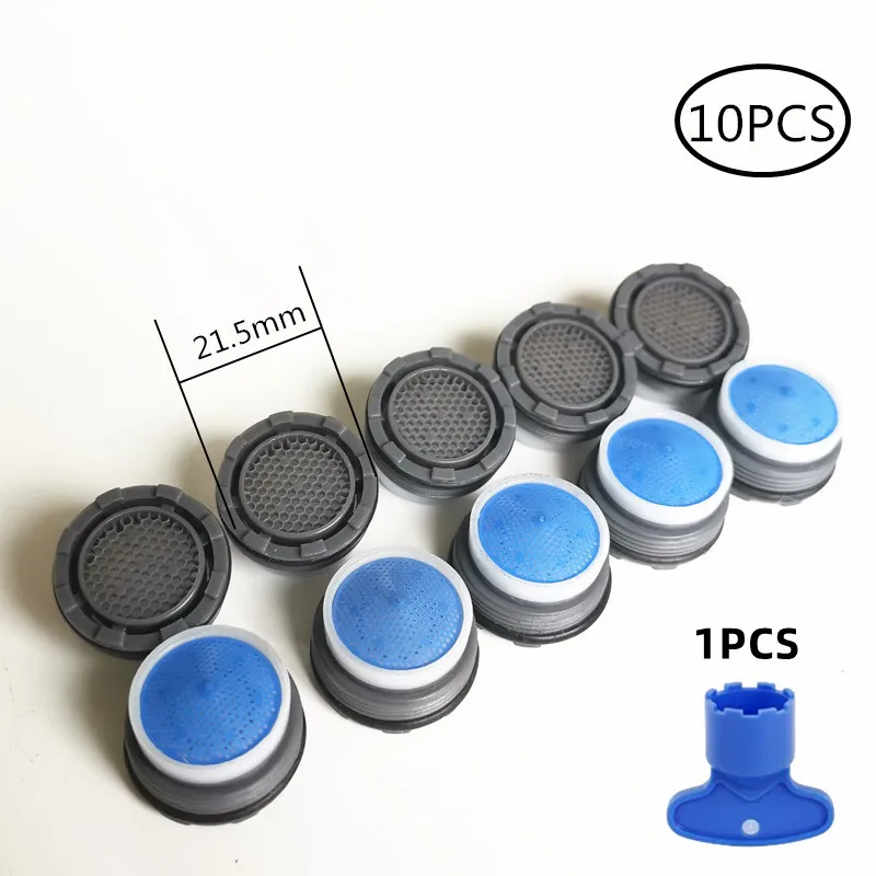 

10 шт. 21,5 мм наружная резьба, аэратор для кухонного крана, устройство с внутренней резьбой, диффузор, насадка для крана, адаптер для фильтра, барботер для воды